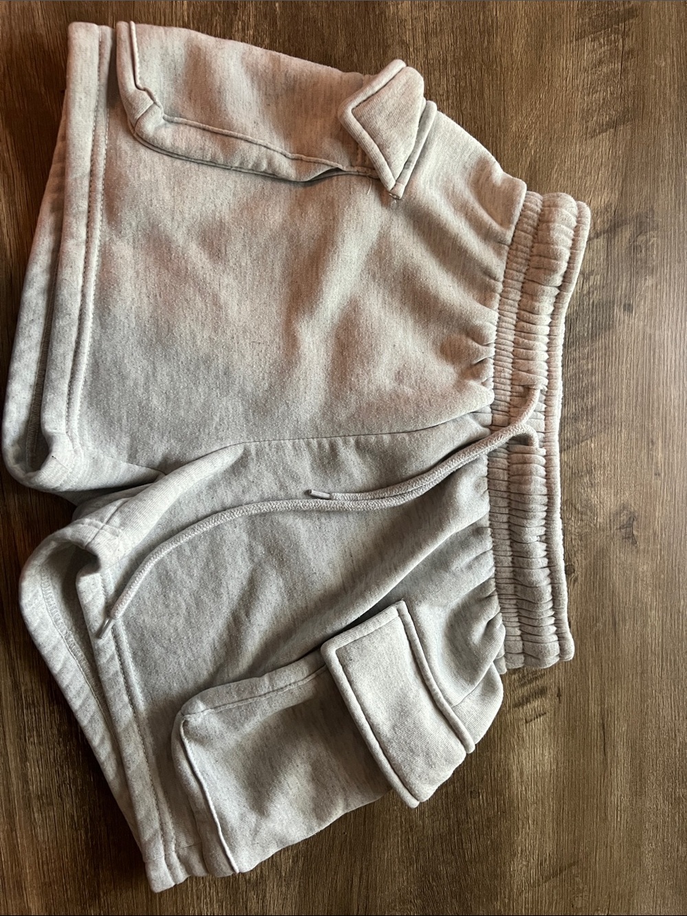 Grey Cargo Shorts